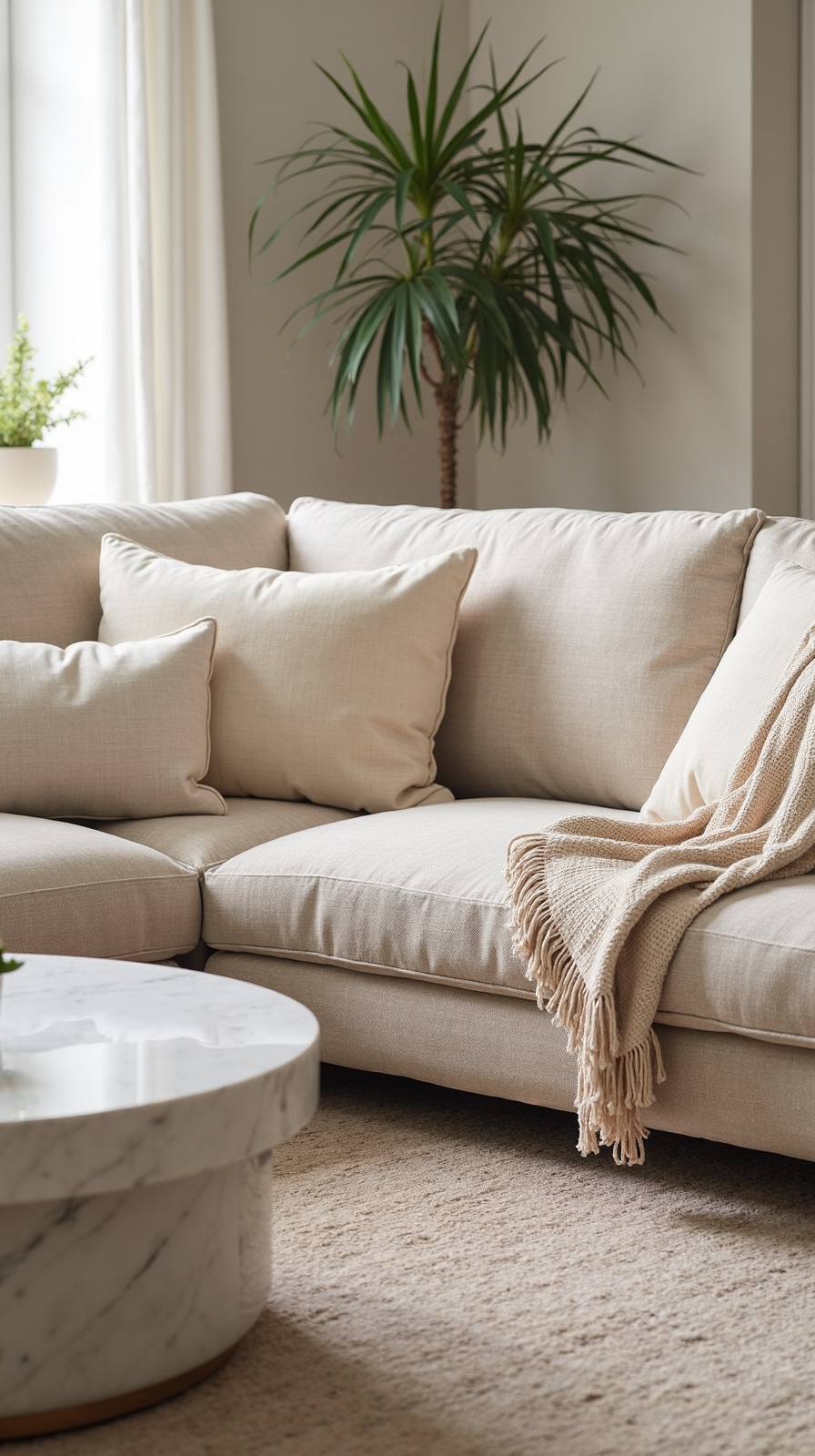 soft layered monochromatic serene