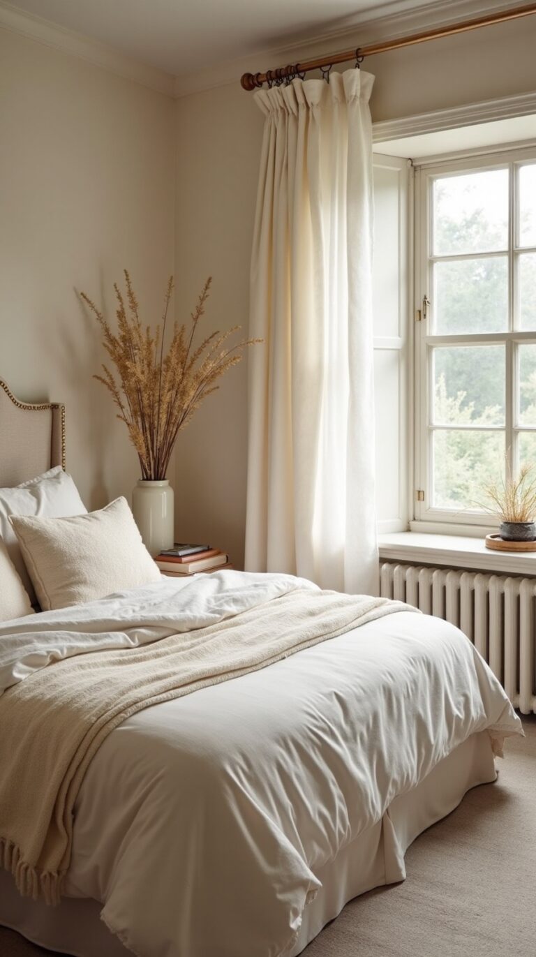 soft soothing cream colored bedroom ideas