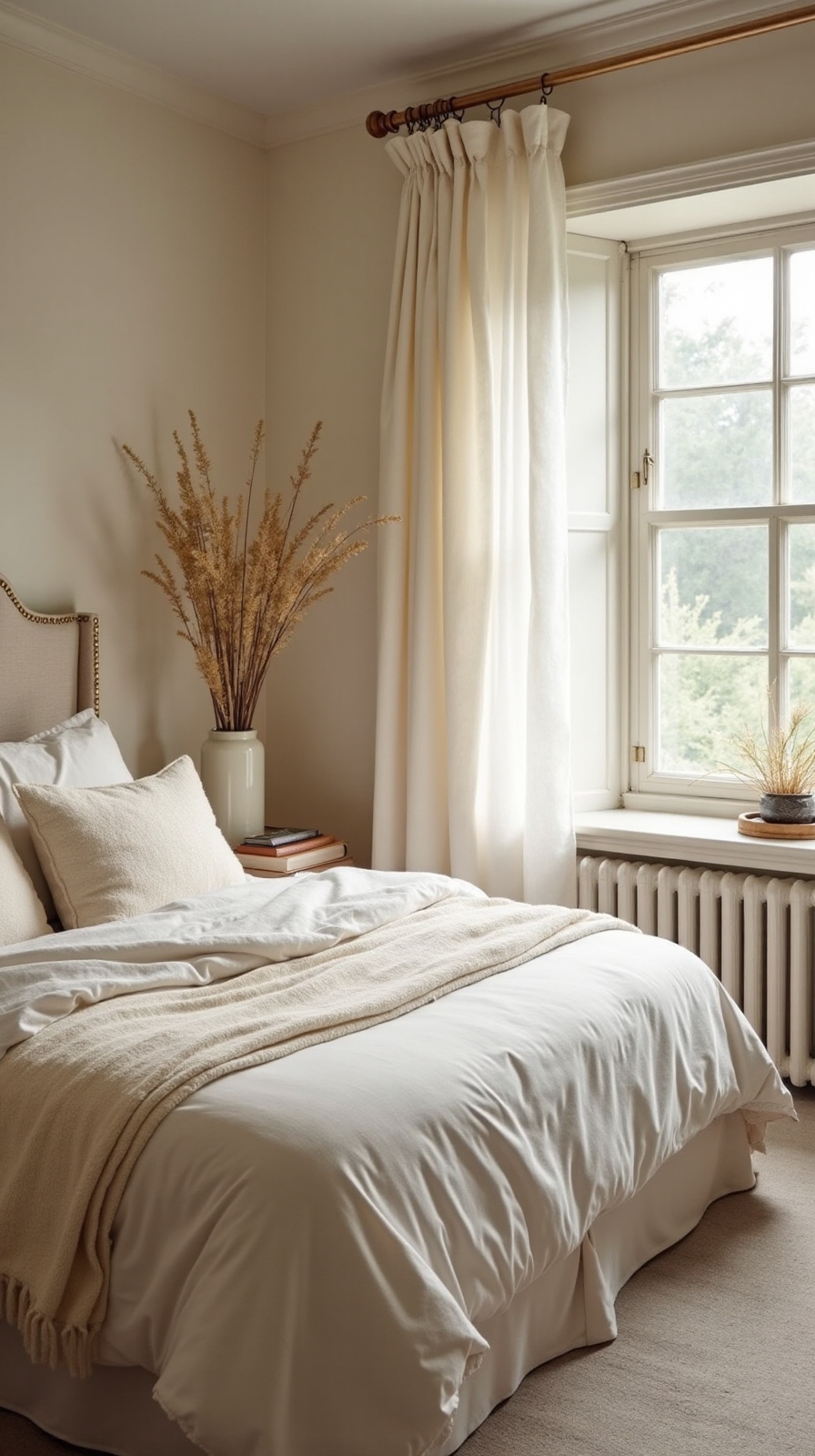 soft soothing cream colored bedroom ideas