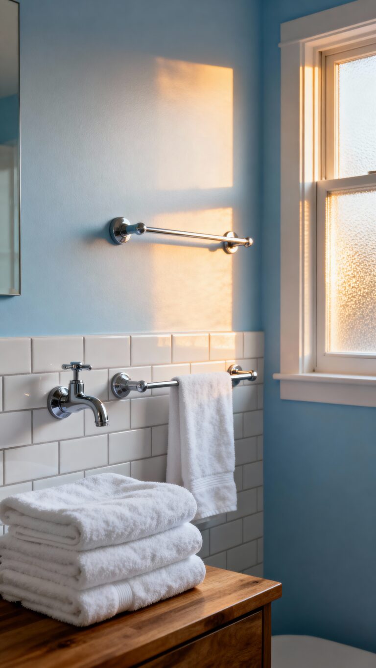 soothing fresh and clean bathroom ideas