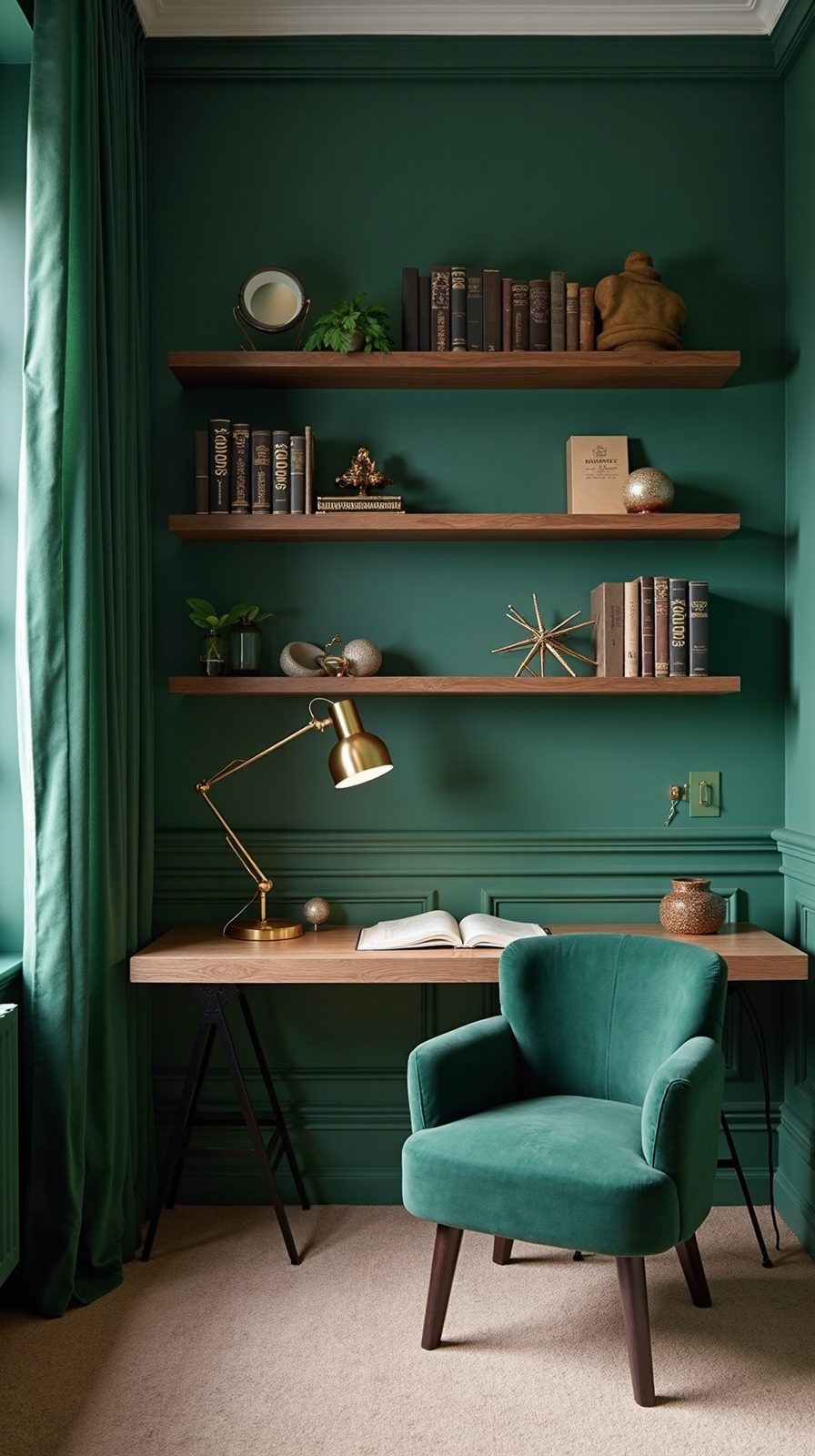 sophisticated dramatic richly colored versatile paint