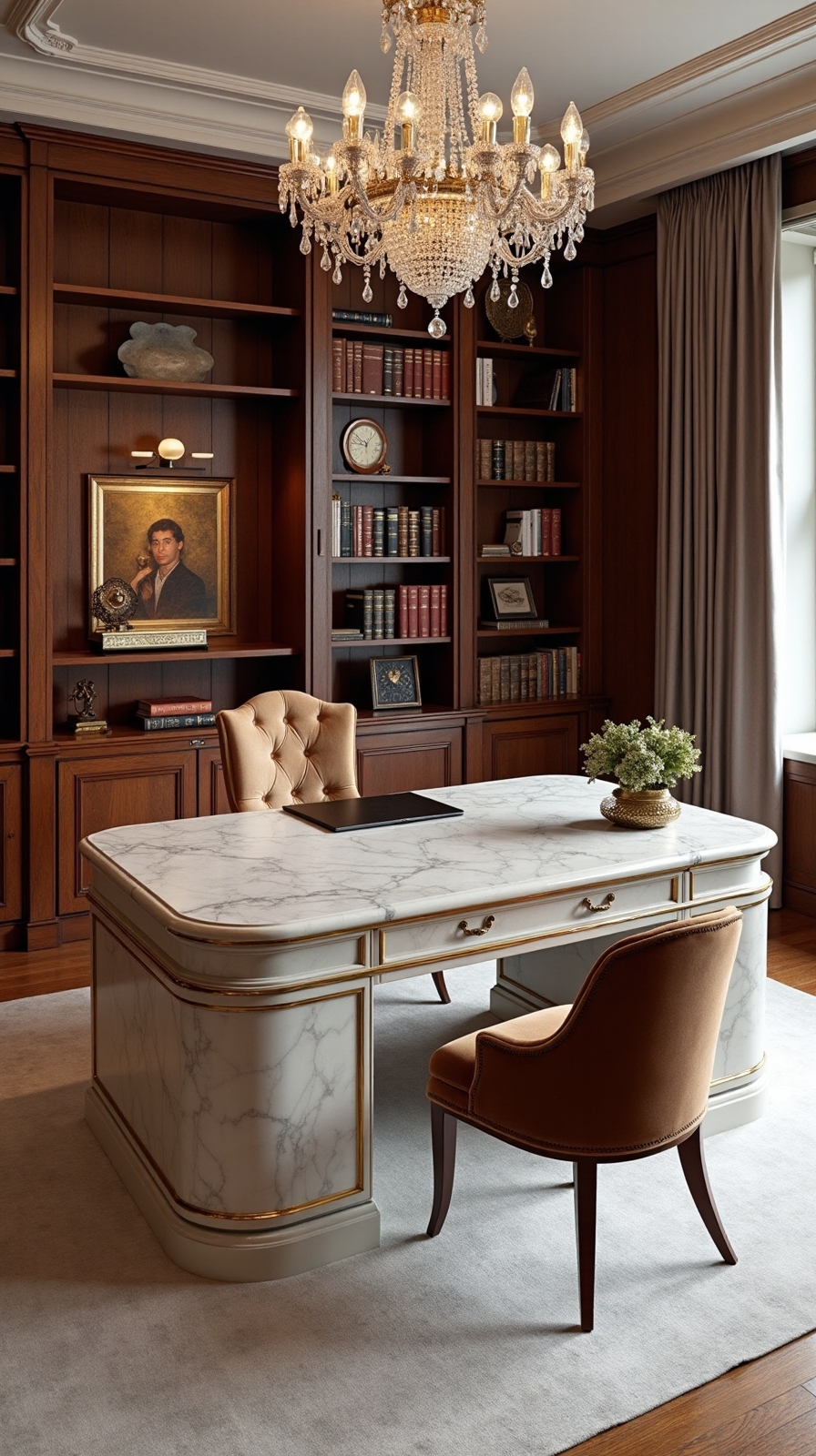 sophisticated elegant home office designs