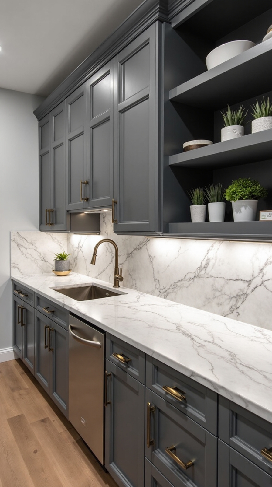 sophisticated functional and elegant workspace