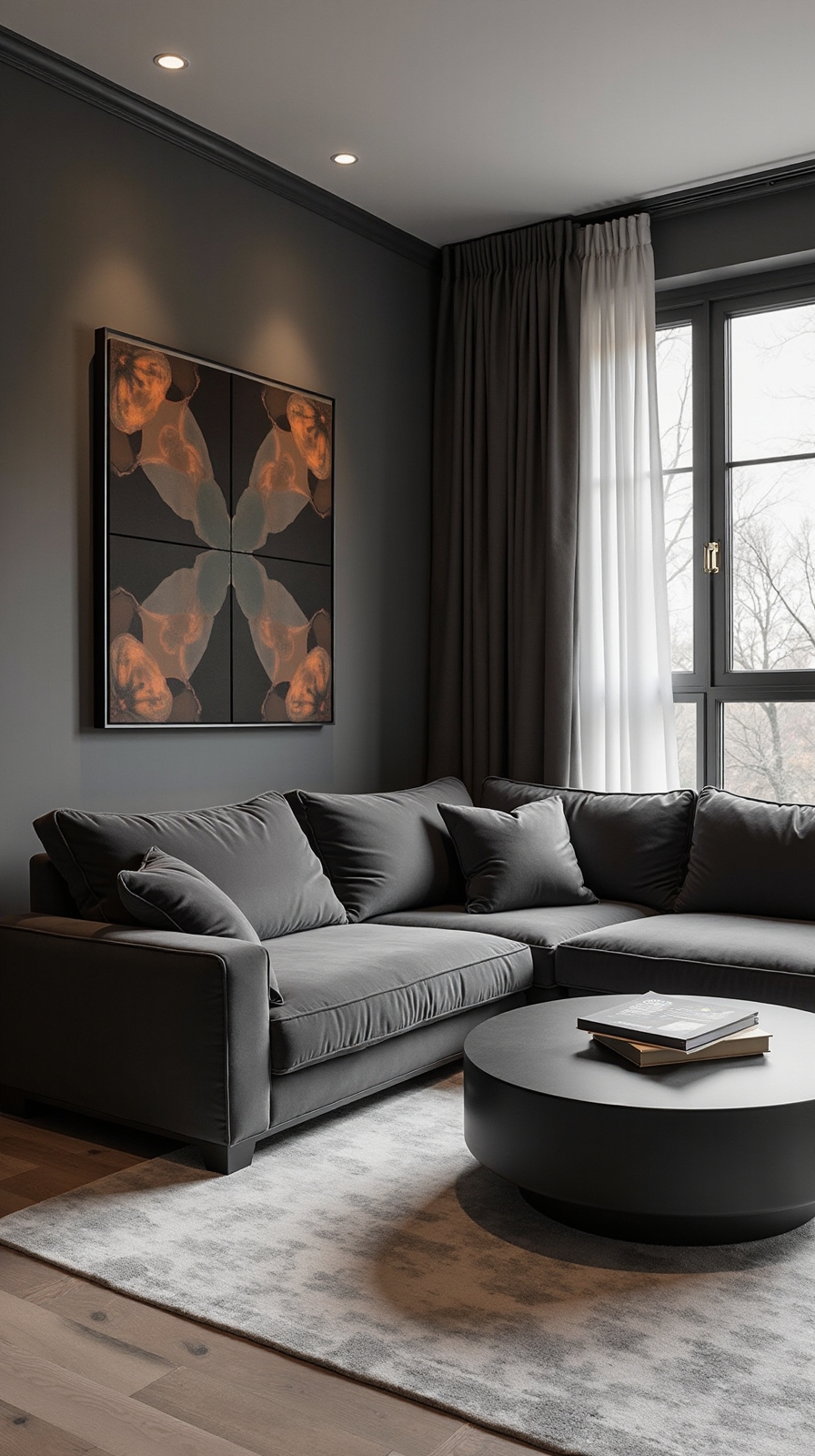 sophisticated grey living room ideas