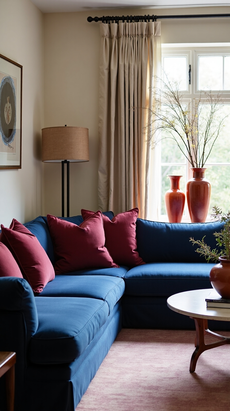 sophisticated indigo denim color palette