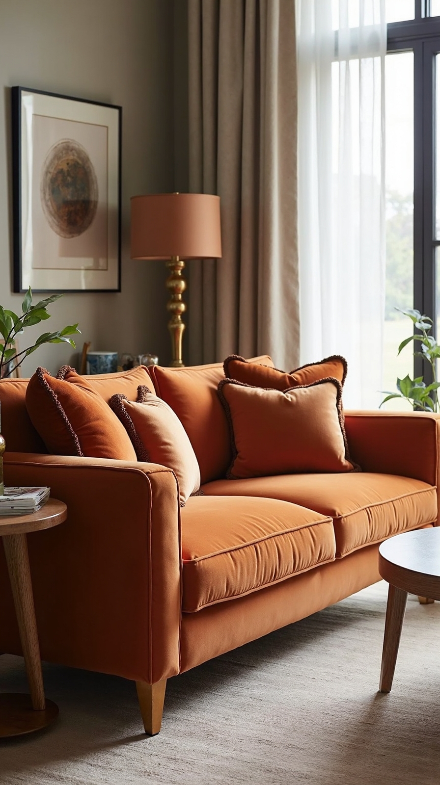 sophisticated layered warm inviting