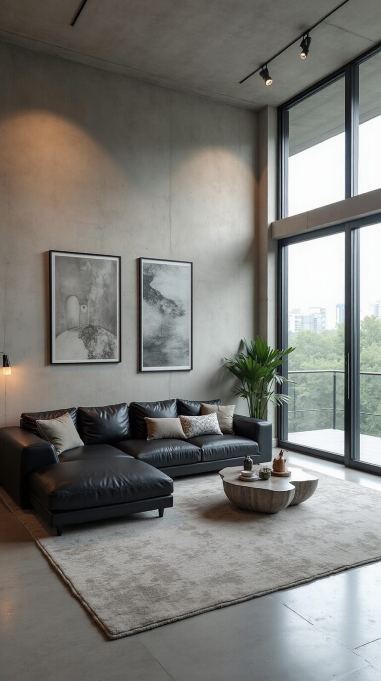 sophisticated leather couch living designs