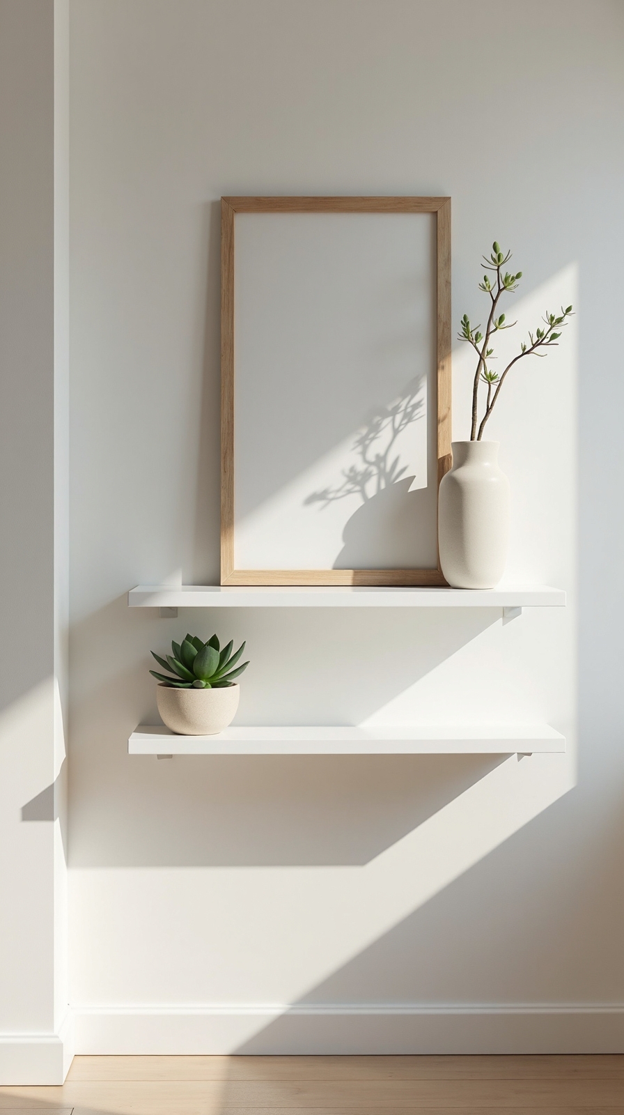 sophisticated minimal workspace decor