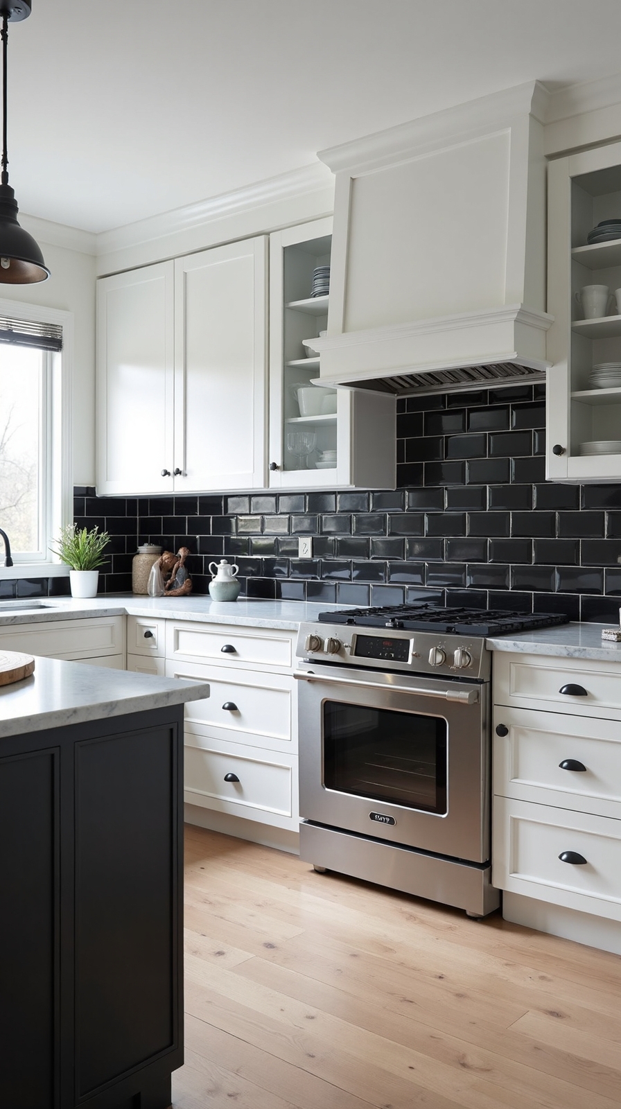 sophisticated minimalist harmonious kitchen design