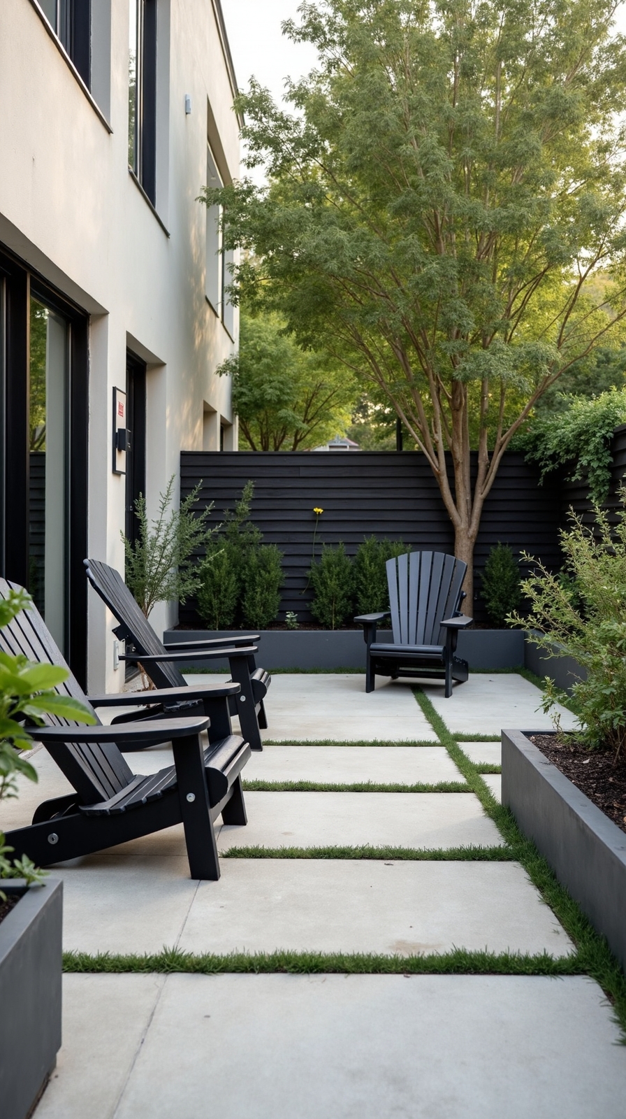 sophisticated minimalist outdoor serenity