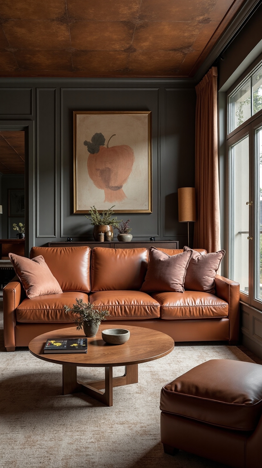 sophisticated monochromatic brown color palette