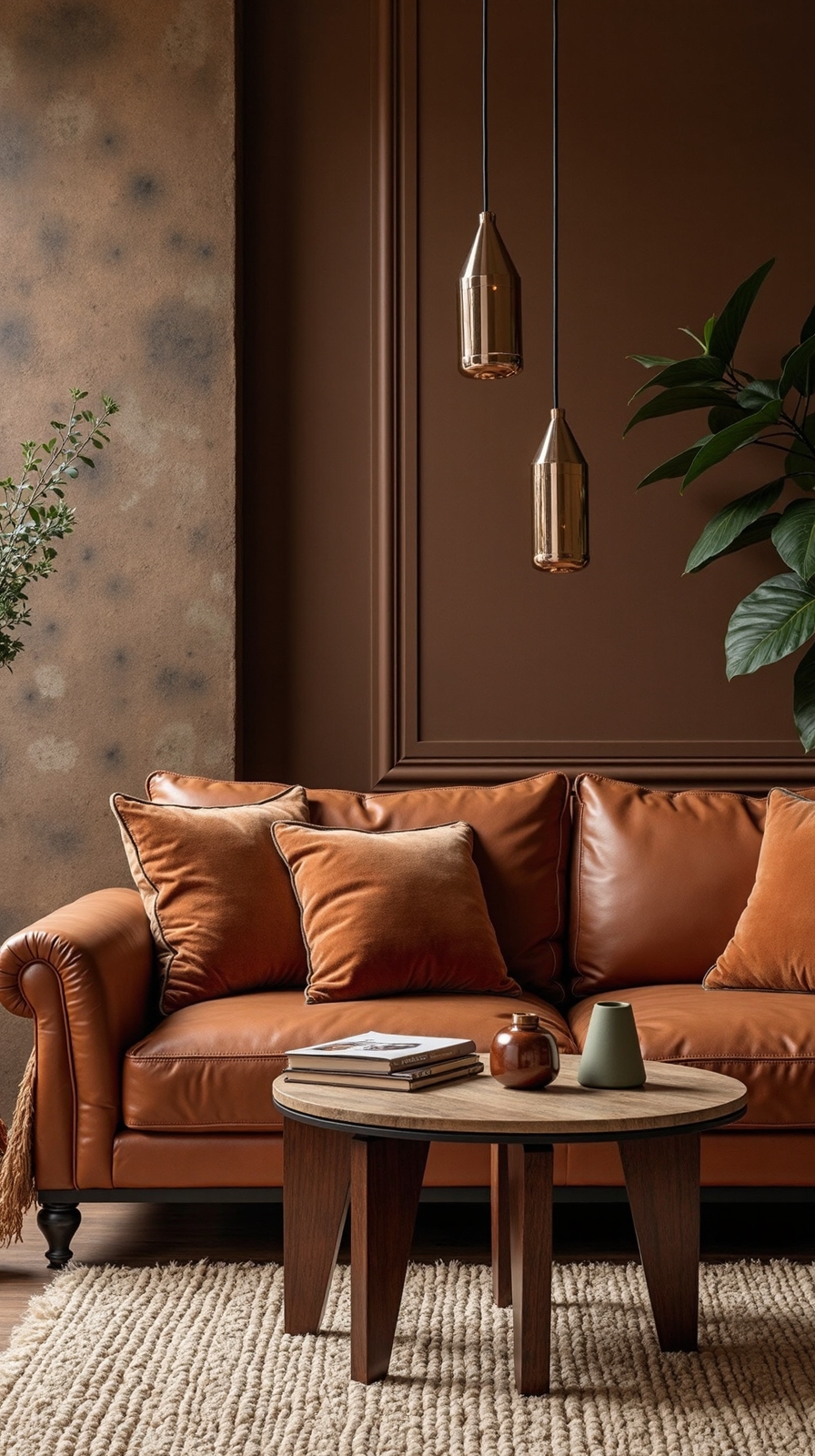 sophisticated monochromatic brown harmonious sanctuary