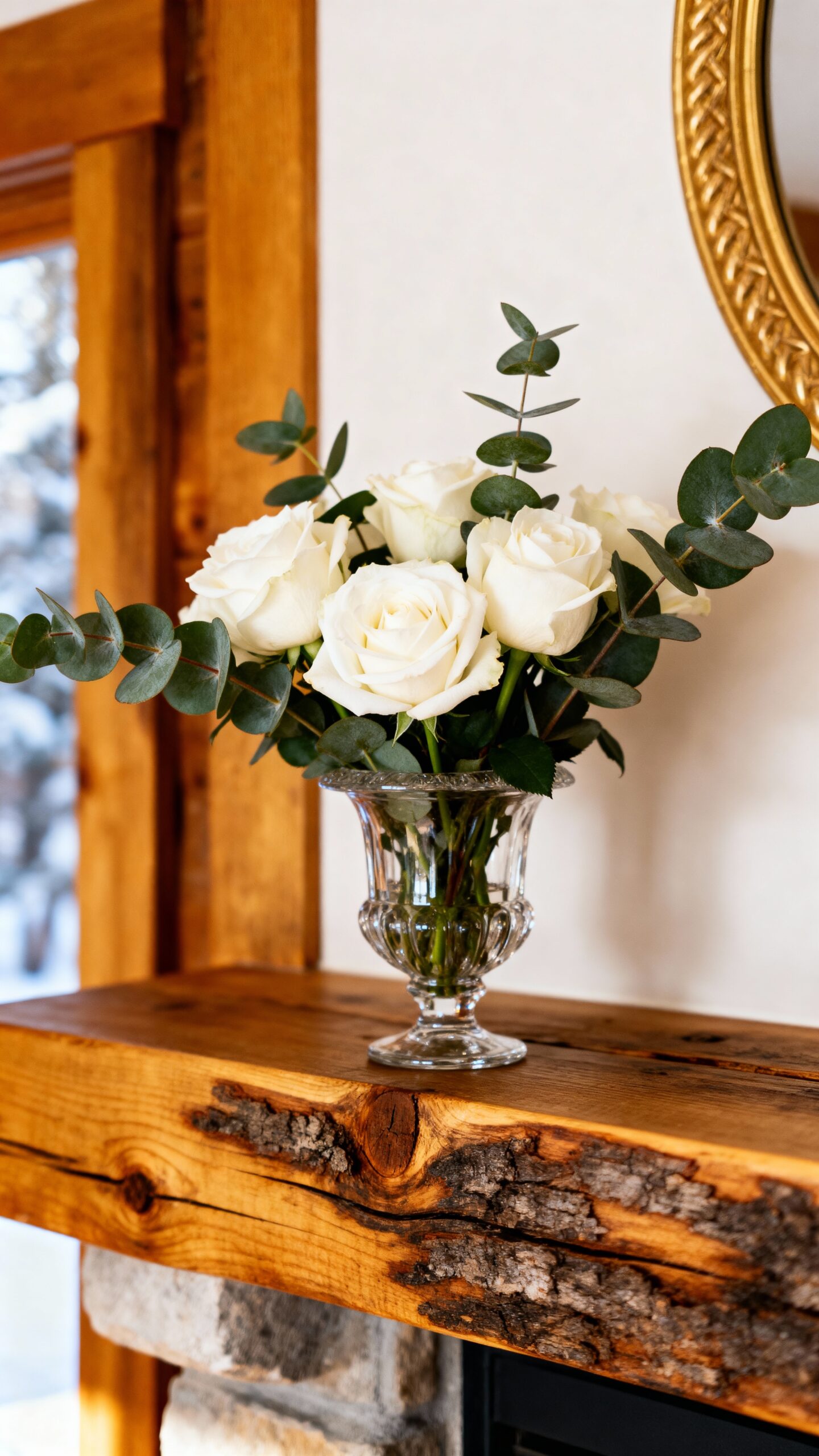 sophisticated naturally inspired winter floral arrangements