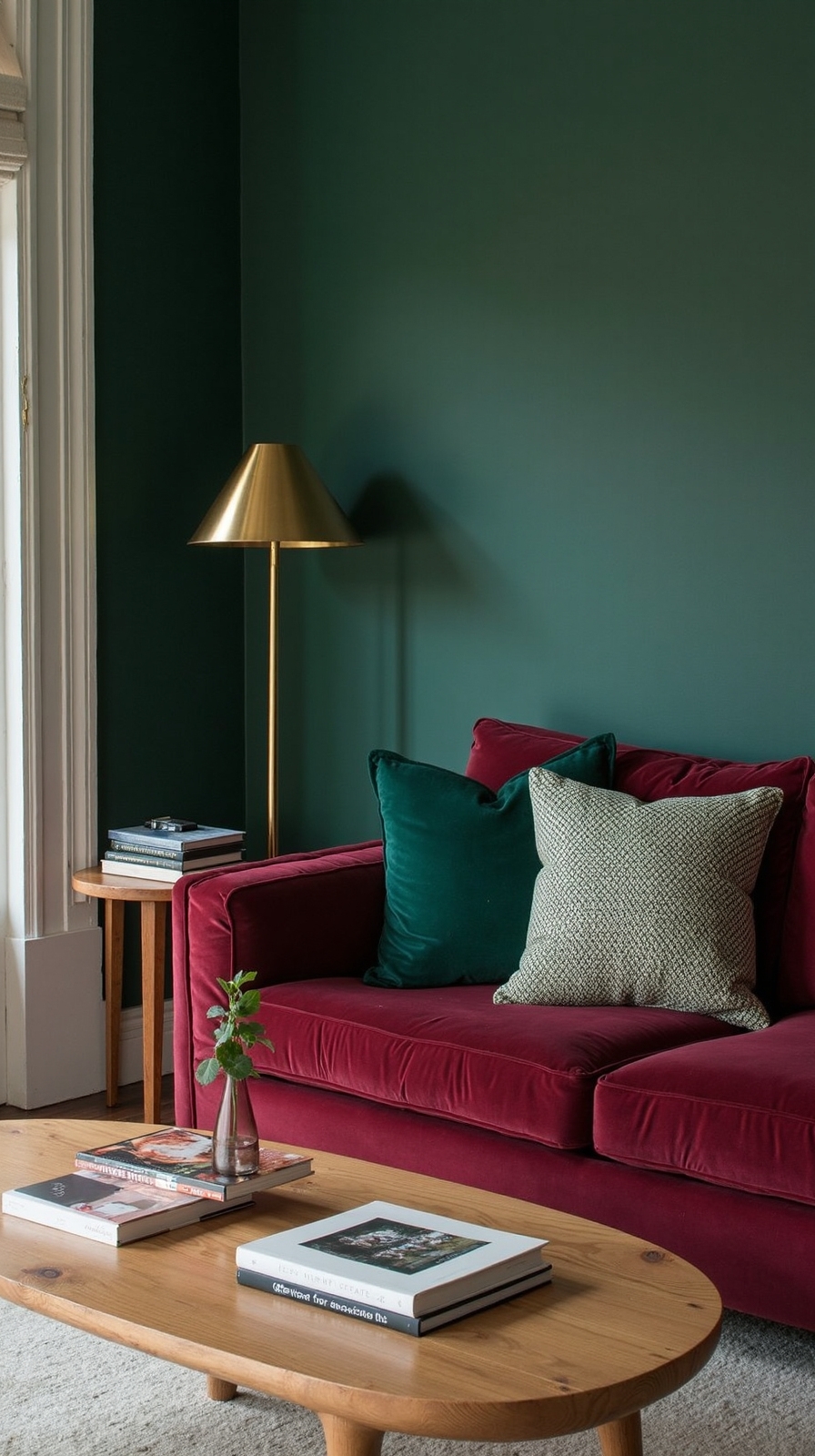 sophisticated nature inspired living room design