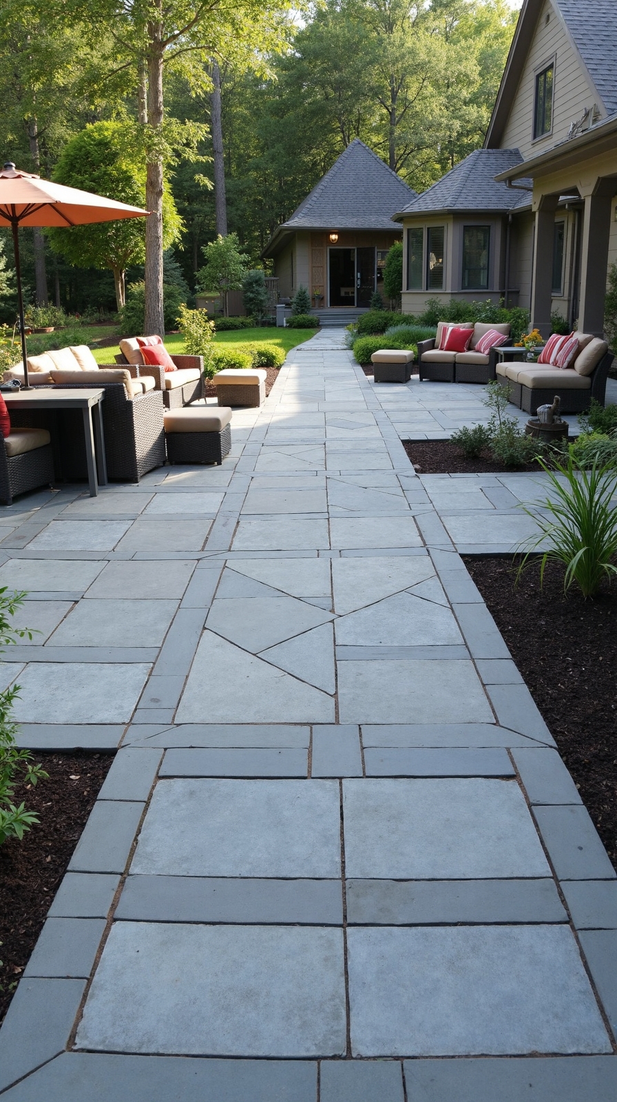 sophisticated outdoor patio design