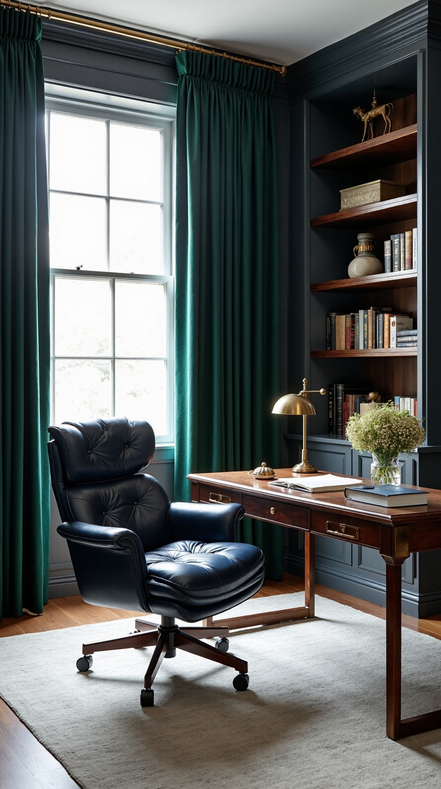 sophisticated refined elegant commanding