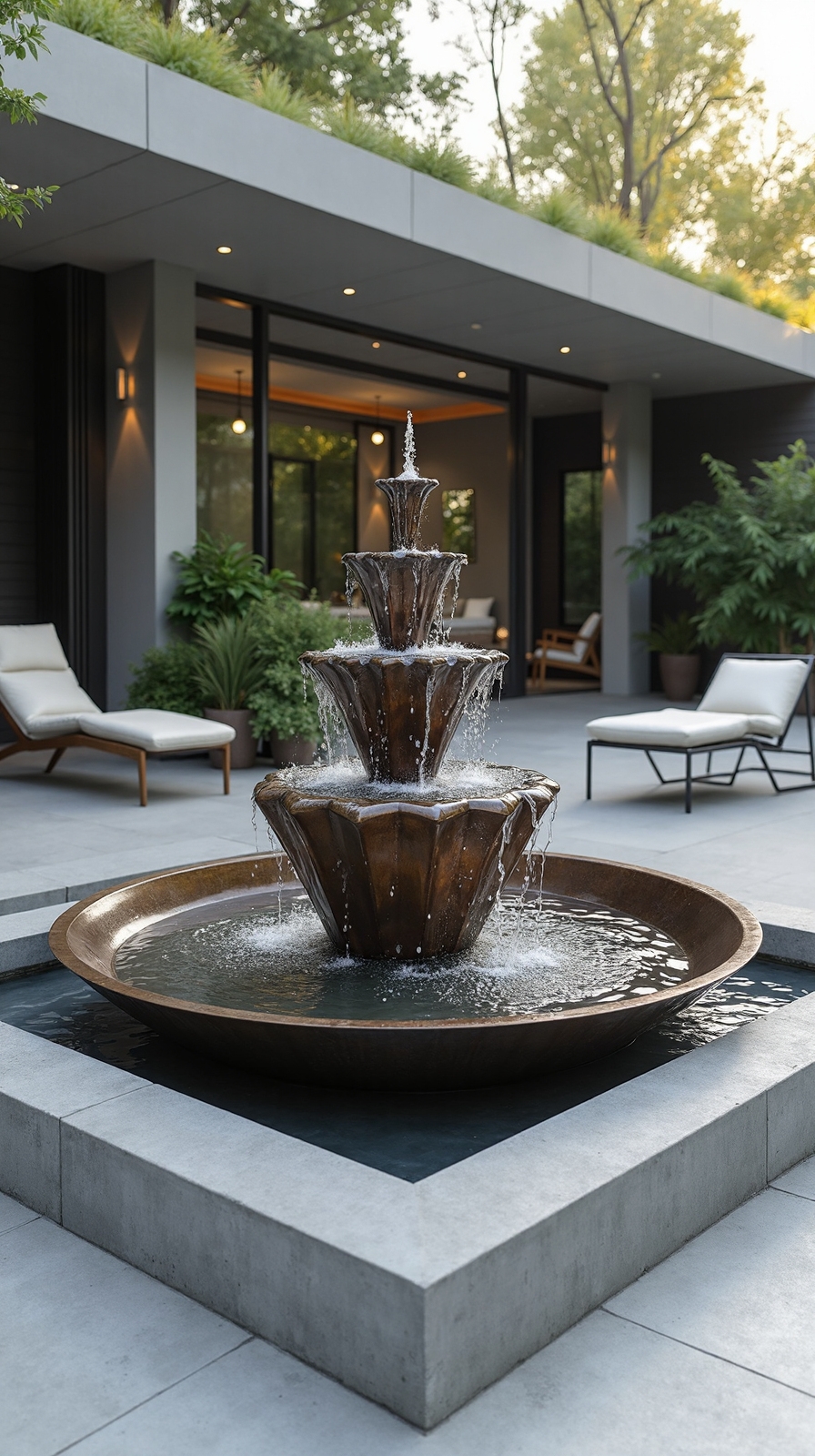 sophisticated sculptural soothing sanctuary