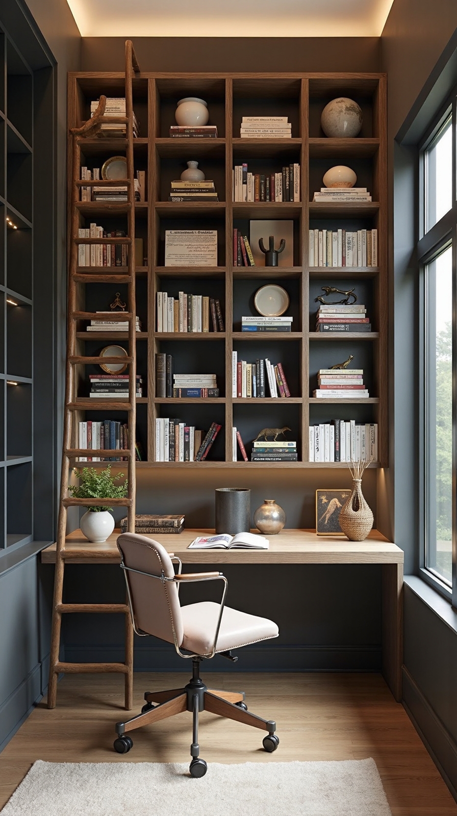 sophisticated vertical storage solutions