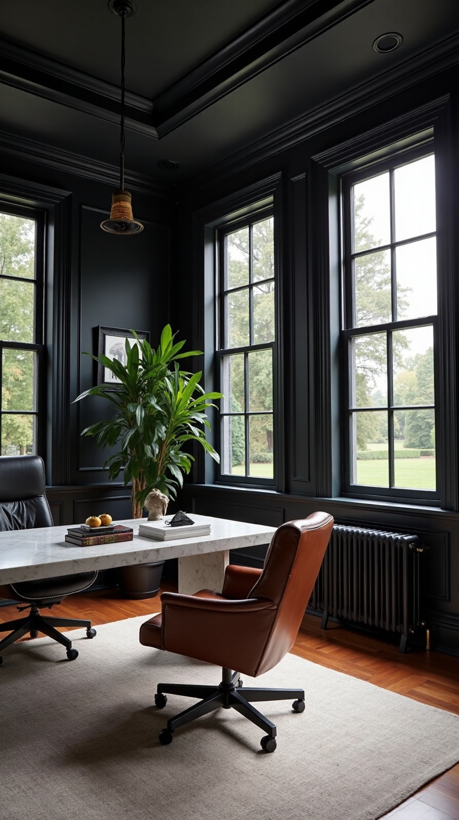 sophisticated window frame focal points