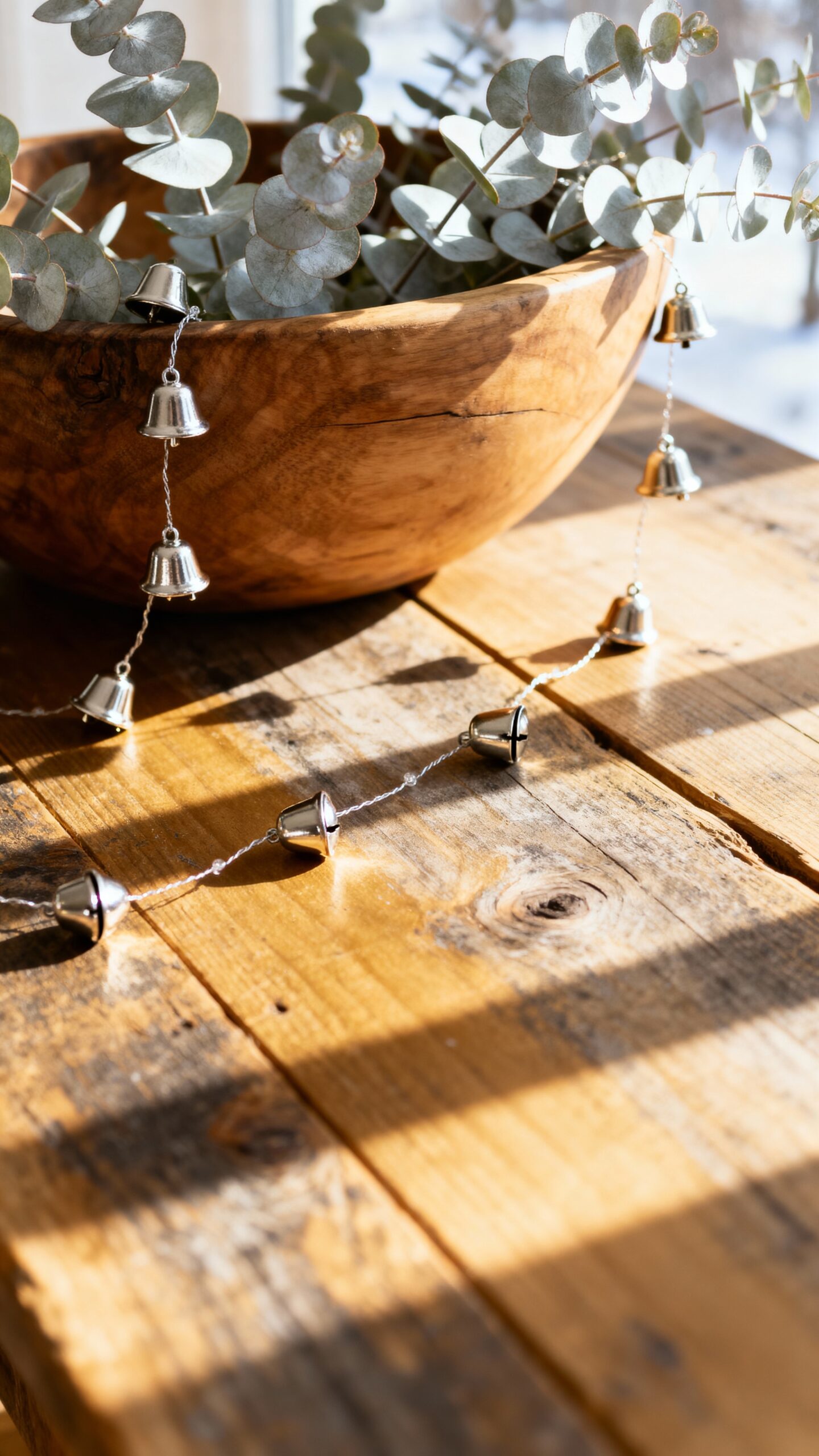 sophisticated winter centerpiece arrangement
