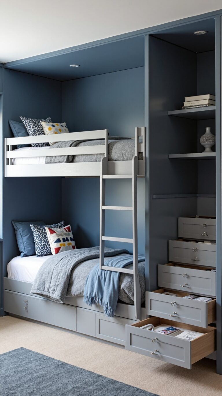 space efficient bedroom designs