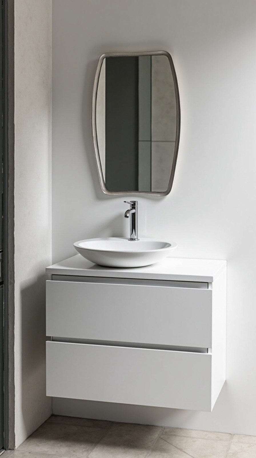 space maximizing corner vanities