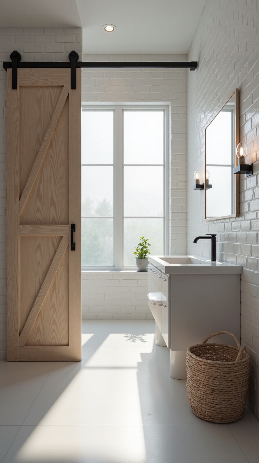 space saving bathroom doors