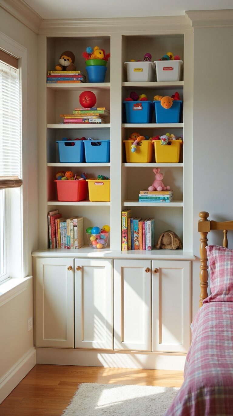 space saving bedroom shelves