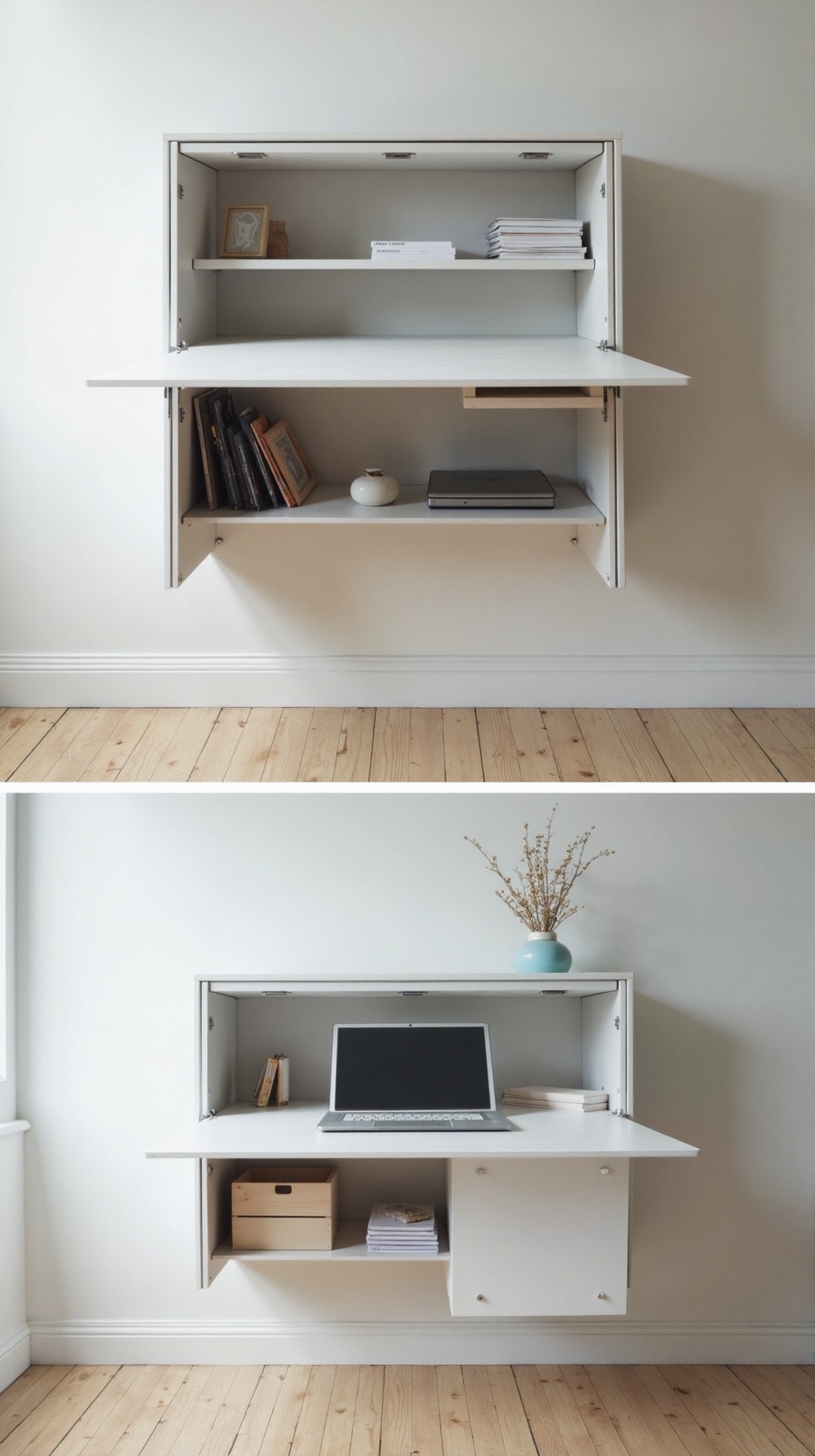 space saving compact multifunctional workspace