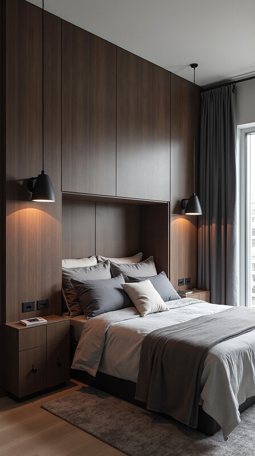 space saving customizable bedroom solution