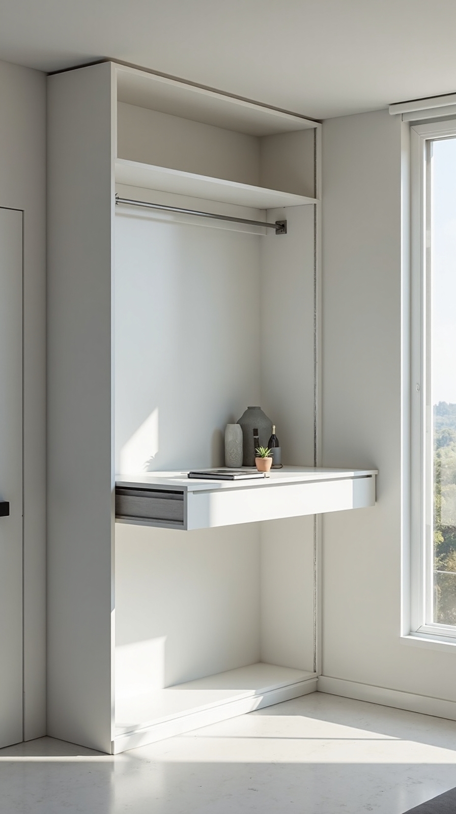 space saving multifunctional furniture solution