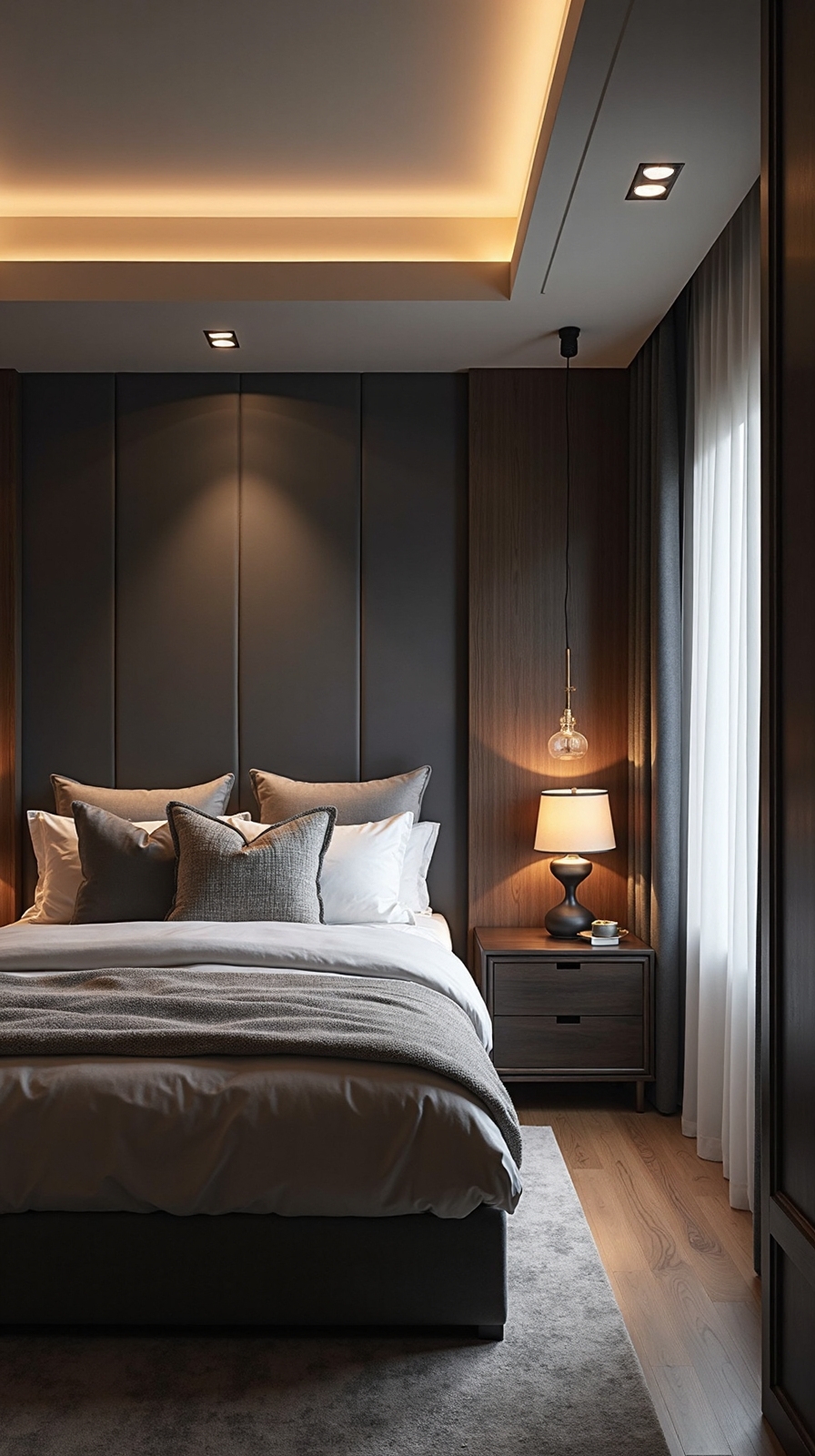 space saving overhead lighting