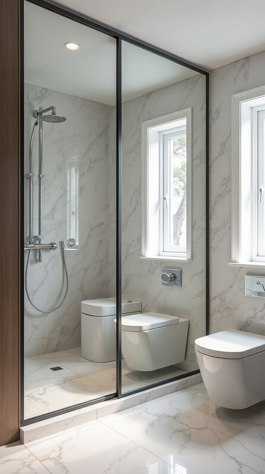 space saving reflecting dual function quiet