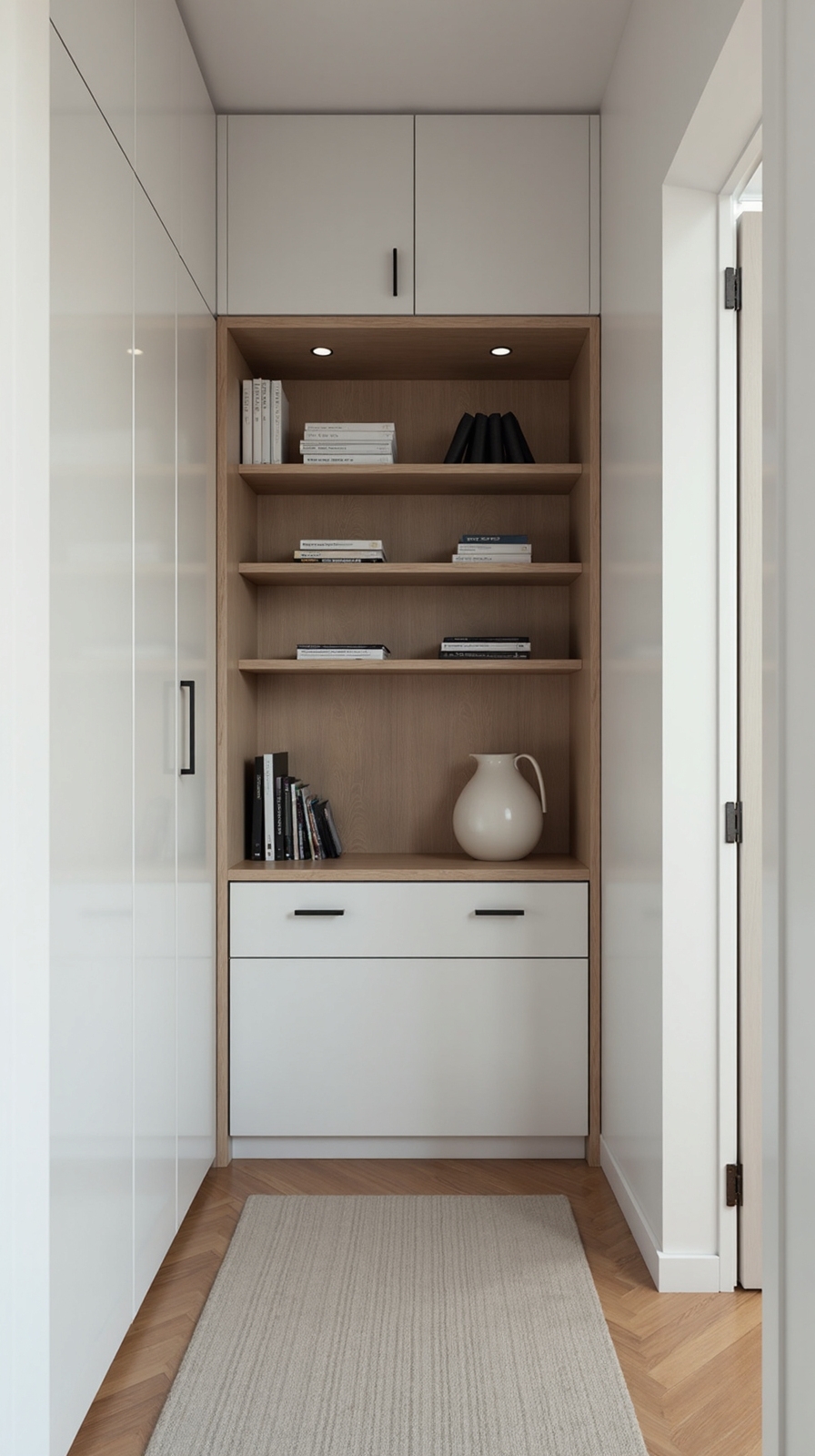 space saving wall mounted desk