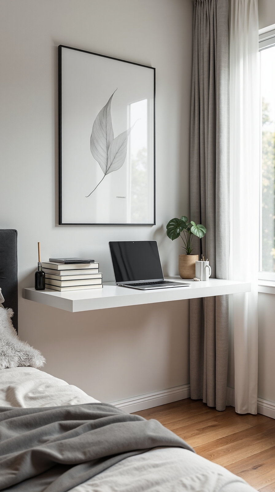 space saving wall mounted desks