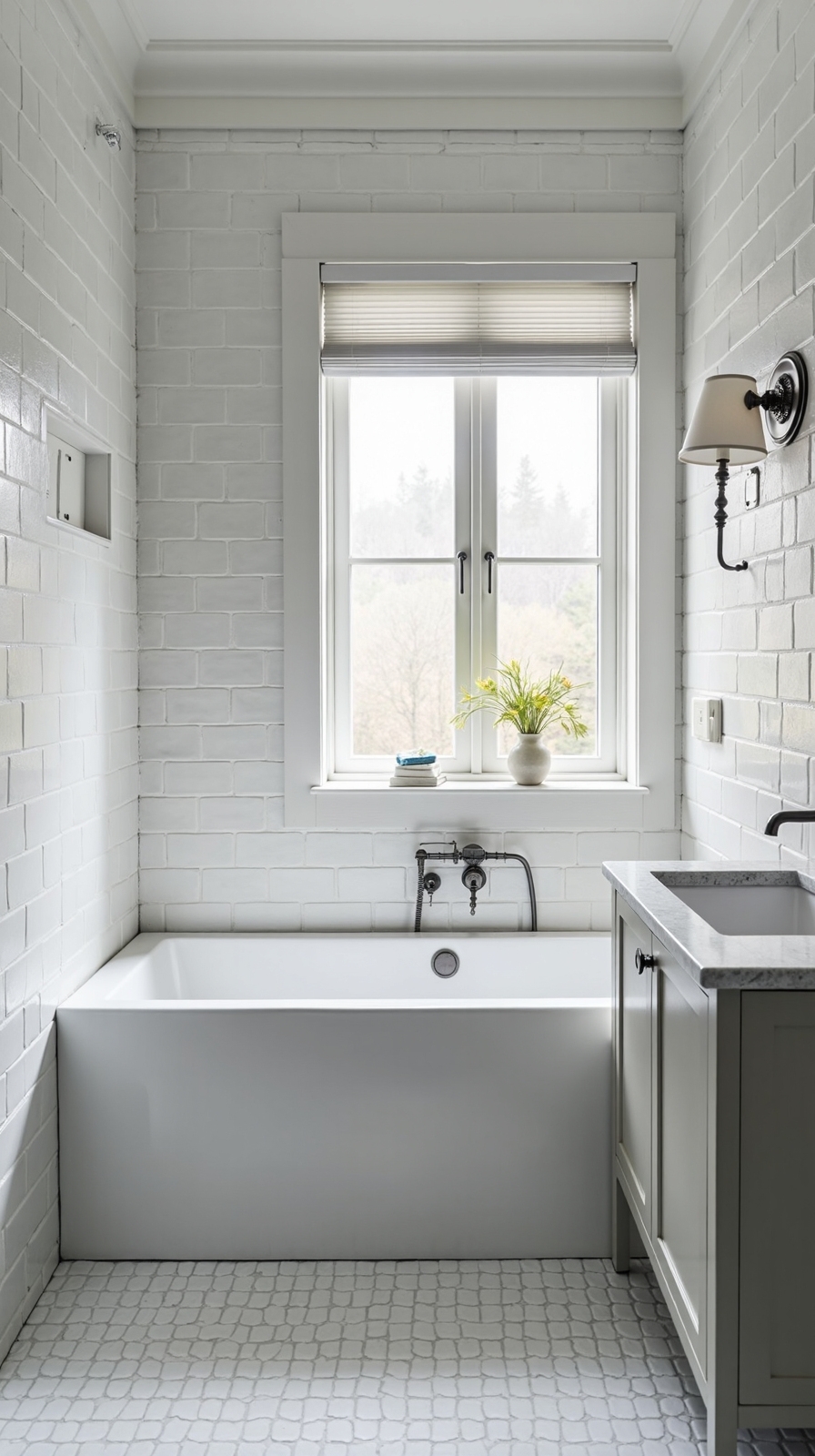 spacious relaxing light bathroom color palettes