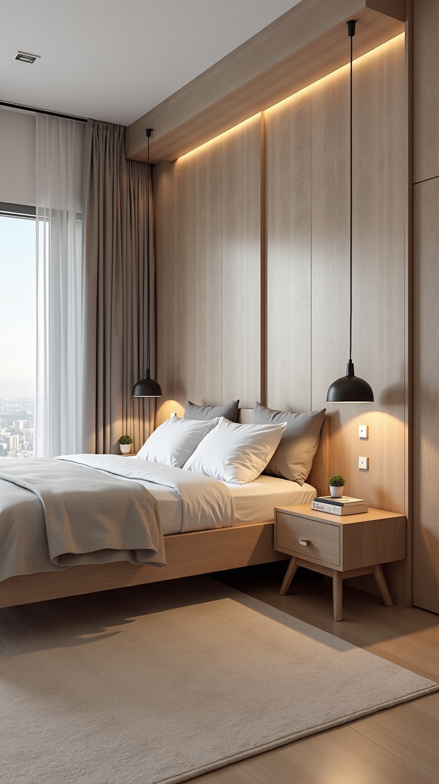 spaciousness through exposed furniture legs