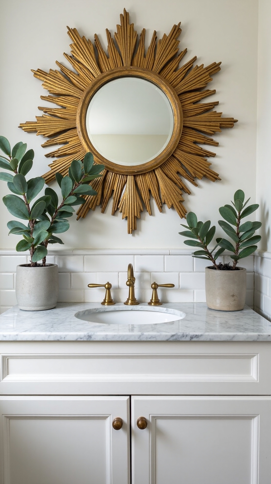 statement mirror visual impact