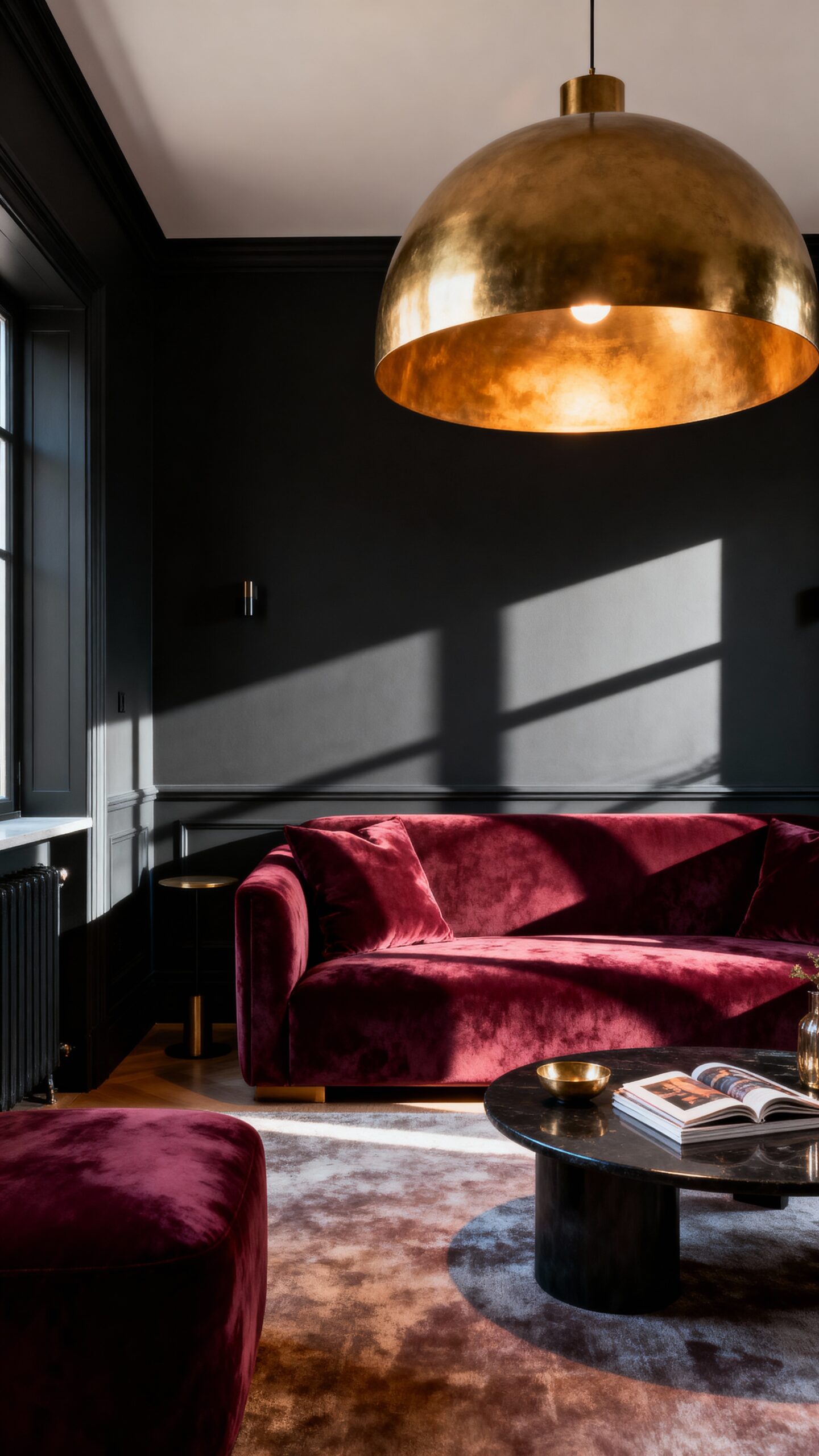 statement pendant lighting transforms dark spaces