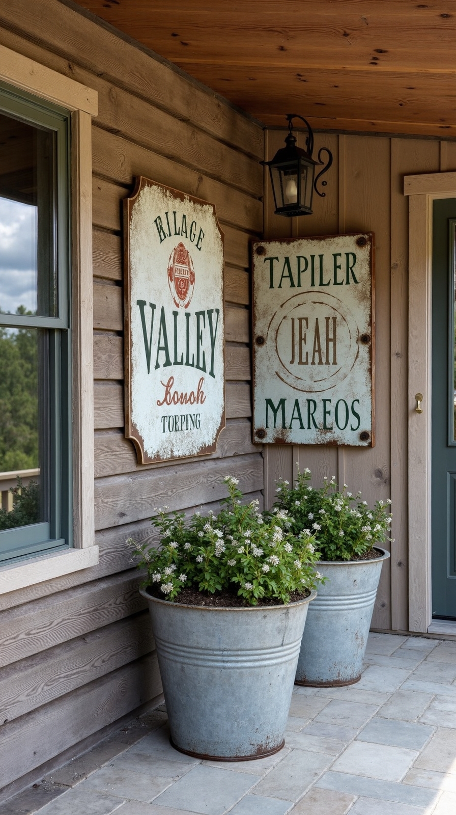 storytelling outdoor farmhouse metal wall art