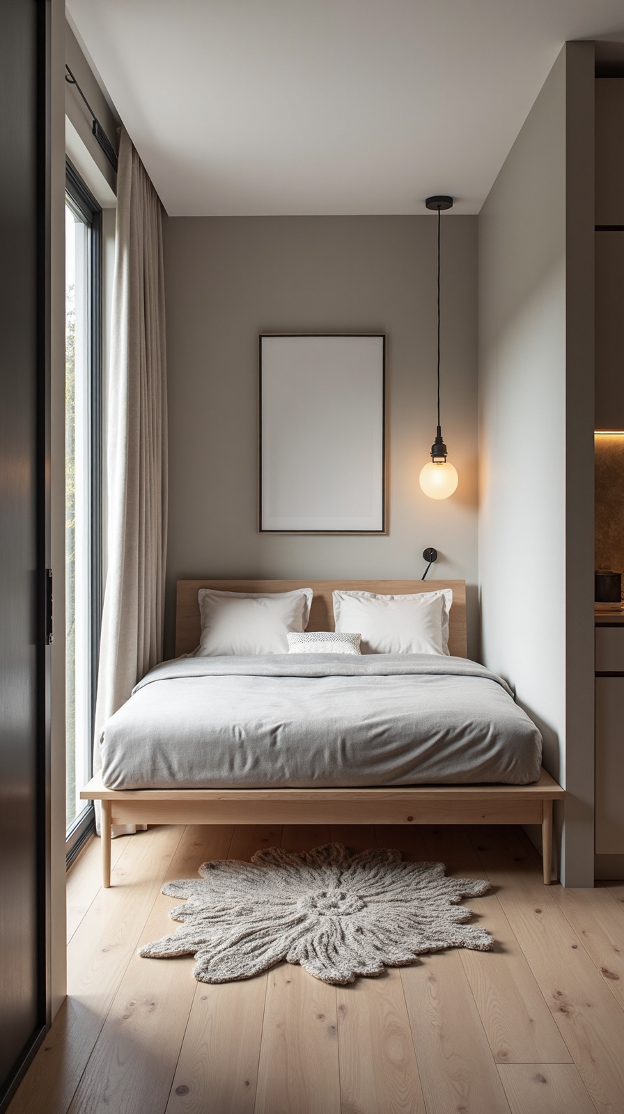 strategic bed placement maximizes space