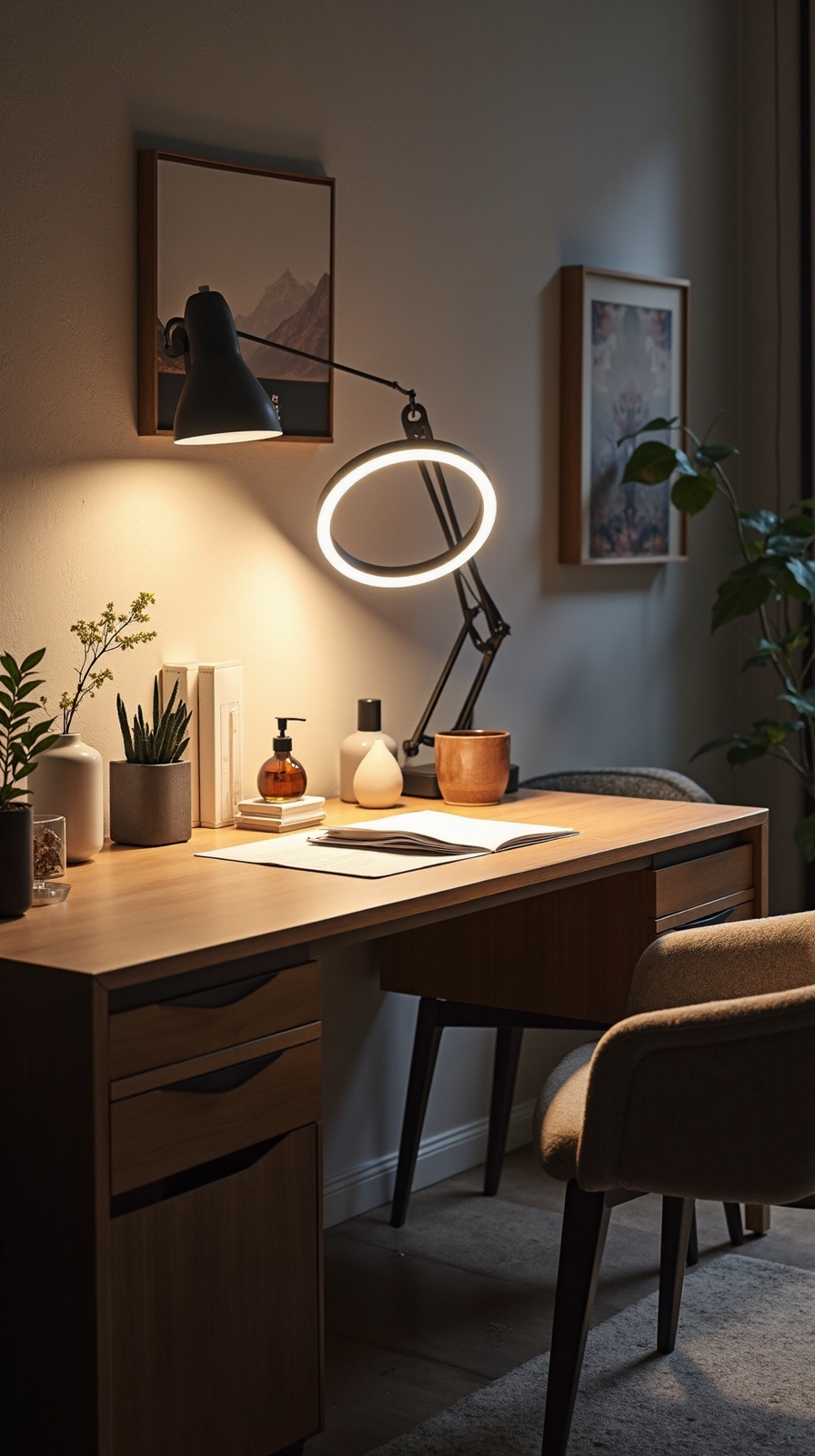 strategic lighting enhances video call appearance