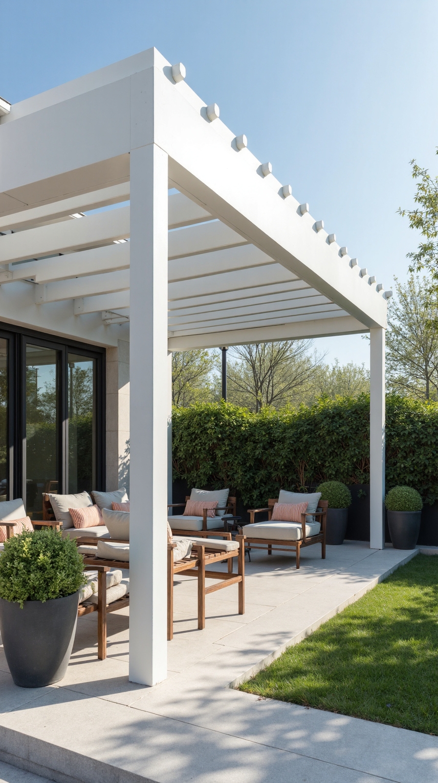 streamlined contemporary minimalist shade