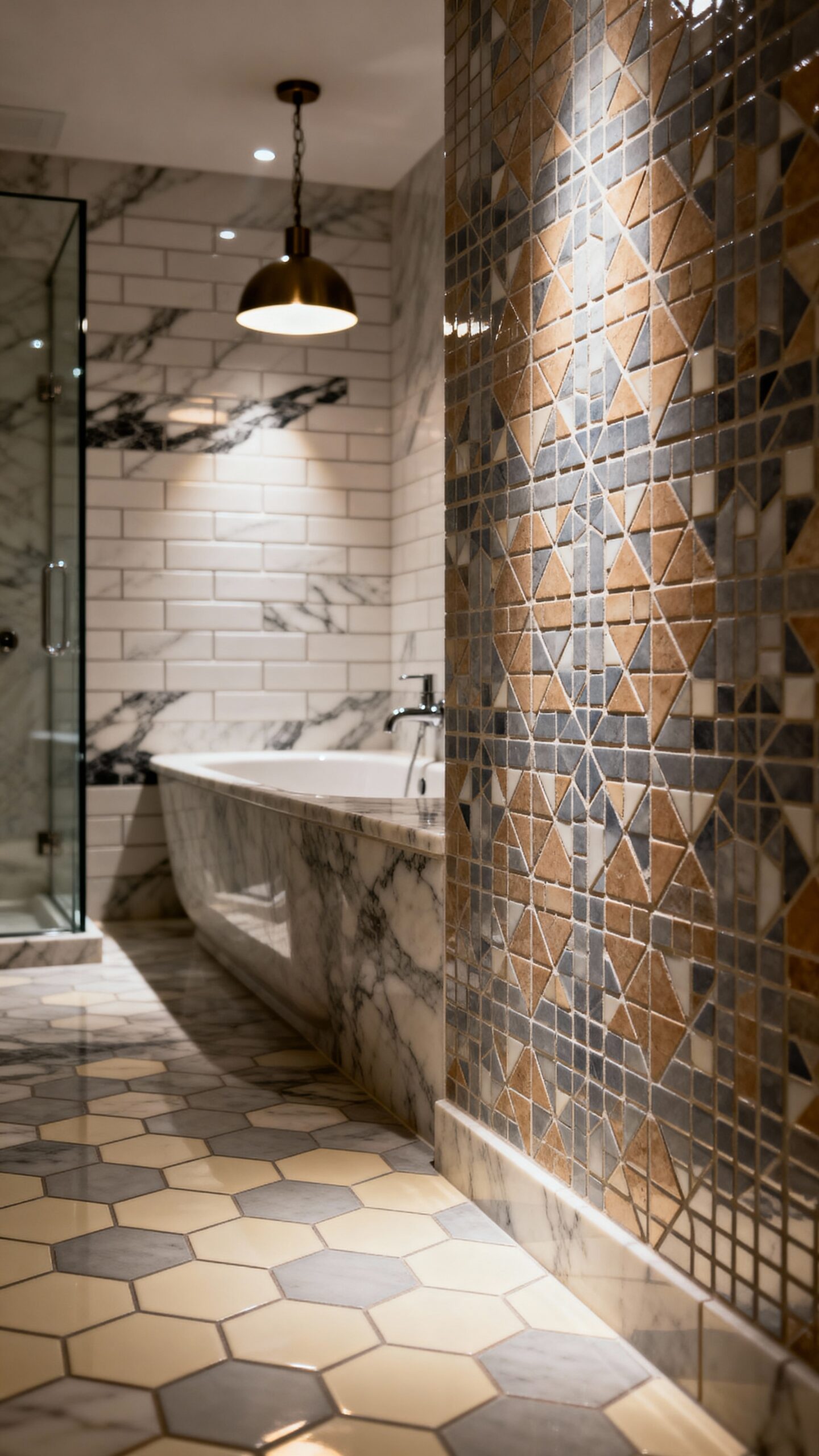 stunning bathroom tile transformations