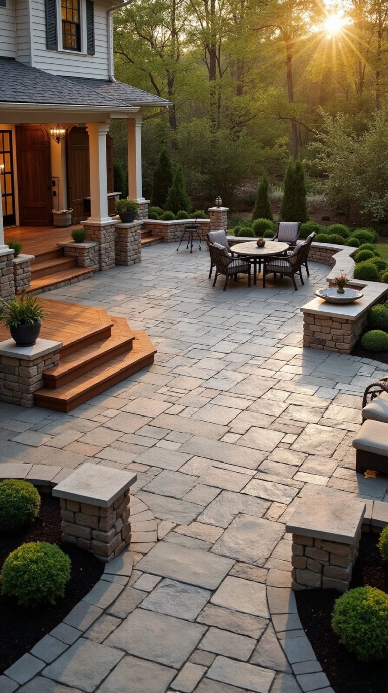 stunning patio flooring design ideas