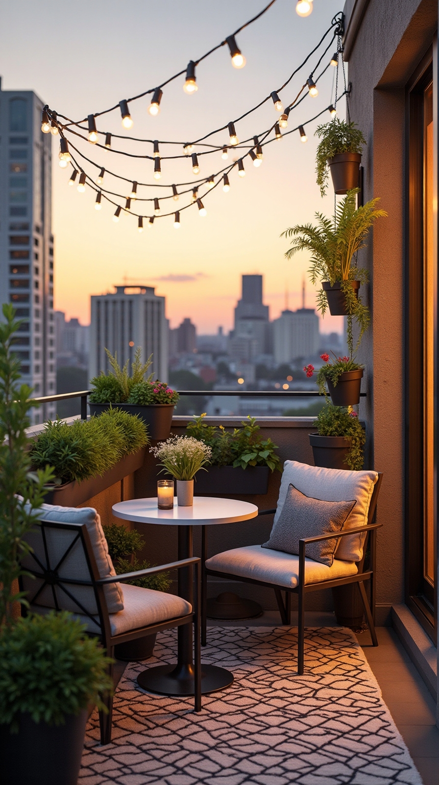 stylish apartment patio design ideas