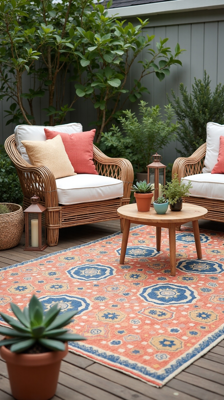 stylish durable affordable outdoor floor coverings