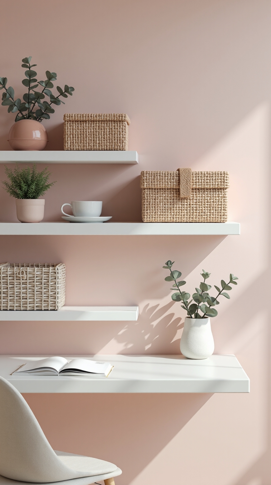 stylish office storage and display