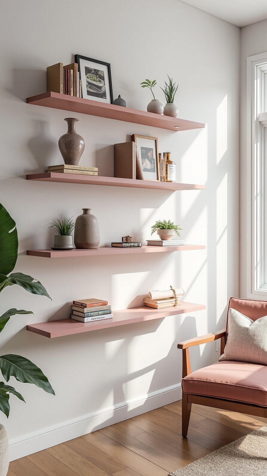 stylish storage with visual interest