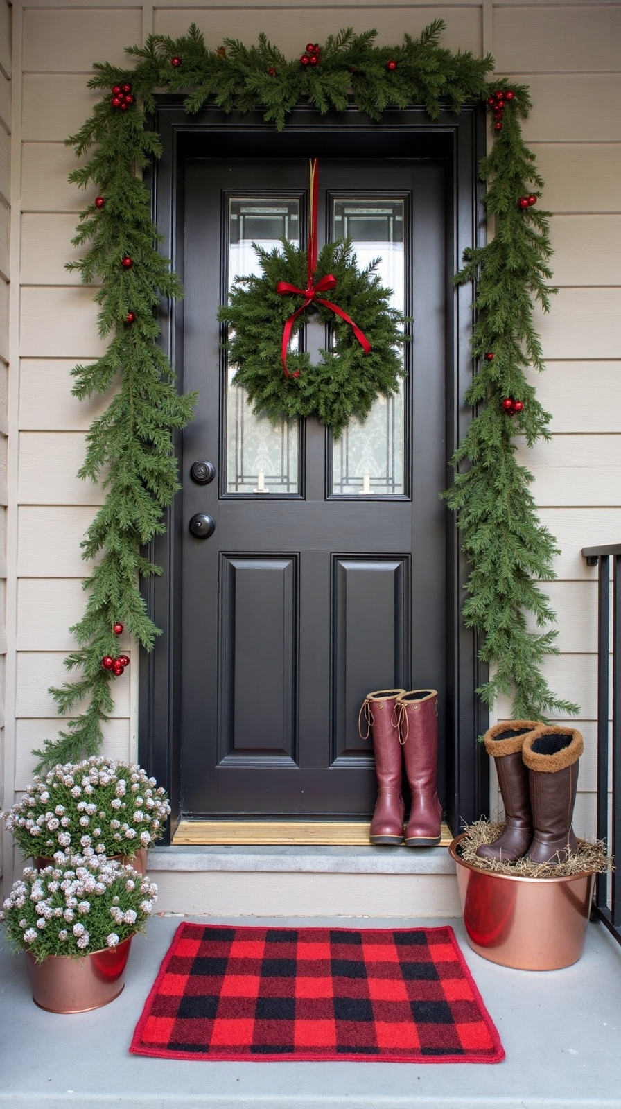 stylish winter entry decor solutions